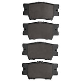 Dynamic Friction 2006-2024 Lexus ES300h Rear 5000 Advanced Ceramic Brake Pads by Dynamic Friction Company 1551-1632-00