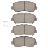 Dynamic Friction 2013-2017 Chrysler 200 Front 5000 Advanced Ceramic Brake Pads by Dynamic Friction Company 1551-1640-00