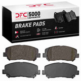 Dynamic Friction 2014-2022 Chrysler 200 Front 5000 Advanced Ceramic Brake Pads by Dynamic Friction Company 1551-1640-10