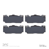 Dynamic Friction 2012-2021 BMW M6 Front 5000 Advanced Low Metallic Brake Pads by Dynamic Friction Company 1551-1648-00