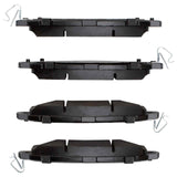 Dynamic Friction 2013-2025 Nissan Altima Front 5000 Advanced Ceramic Brake Pads by Dynamic Friction Company 1551-1650-00