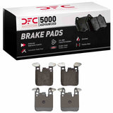 Dynamic Friction 2012-2021 BMW 435i xDrive Gran Coupe Rear 5000 Advanced Low Metallic Brake Pads by Dynamic Friction Company 1551-1656-00