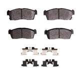 Dynamic Friction 2012-2017 Mitsubishi i-MiEV Front 5000 Advanced Ceramic Brake Pads and Hardware Kit by Dynamic Friction Company 1551-1658-01