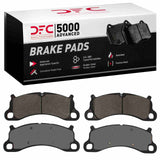 Dynamic Friction 2012-2016 Porsche Boxster Front 5000 Advanced Low Metallic Brake Pads by Dynamic Friction Company 1551-1664-00
