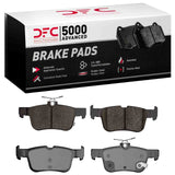 Dynamic Friction 2020-2025 Ford Maverick Rear 5000 Advanced Ceramic Brake Pads by Dynamic Friction Company 1551-1665-10