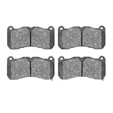 Dynamic Friction 2013-2014 Ford Mustang Front 5000 Advanced Low Metallic Brake Pads by Dynamic Friction Company 1551-1666-00