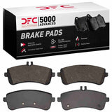 Dynamic Friction 2013-2024 Mercedes-Benz SL63 AMG Rear 5000 Advanced Low Metallic Brake Pads by Dynamic Friction Company 1551-1681-00