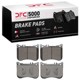 Dynamic Friction 2013-2023 Mercedes-Benz S450 Front 5000 Advanced Low Metallic Brake Pads by Dynamic Friction Company 1551-1688-00