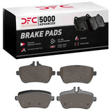 Dynamic Friction 2013-2021 Mercedes-Benz S550E Rear 5000 Advanced Low Metallic Brake Pads by Dynamic Friction Company 1551-1689-00