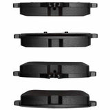 Dynamic Friction 2013-2021 Mercedes-Benz S550E Rear 5000 Advanced Low Metallic Brake Pads by Dynamic Friction Company 1551-1689-00