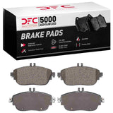 Dynamic Friction 2012-2020 Infiniti QX30 Front 5000 Advanced Low Metallic Brake Pads by Dynamic Friction Company 1551-1694-00