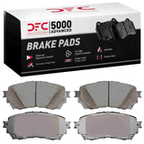 Dynamic Friction 2014-2021 Mazda 6 Front 5000 Advanced Ceramic Brake Pads by Dynamic Friction Company 1551-1711-00