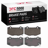 Dynamic Friction 2014-2021 Chevrolet Corvette Rear 5000 Advanced Ceramic Brake Pads by Dynamic Friction Company 1551-1718-00