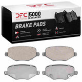 Dynamic Friction 2009-2016 Chrysler Town & Country Rear 5000 Advanced Ceramic Brake Pads by Dynamic Friction Company 1551-1719-00