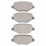 Dynamic Friction 2009-2016 Chrysler Town & Country Rear 5000 Advanced Ceramic Brake Pads by Dynamic Friction Company 1551-1719-00