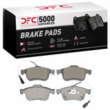 Dynamic Friction 2015-2020 Ram ProMaster City Front 5000 Advanced Ceramic Brake Pads by Dynamic Friction Company 1551-1721-10