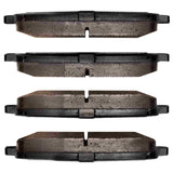 Dynamic Friction 2007-2025 Acura MDX Rear 5000 Advanced Ceramic Brake Pads by Dynamic Friction Company 1551-1724-00