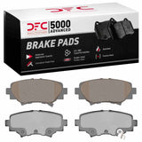 Dynamic Friction 2014-2018 Mazda 3 Rear 5000 Advanced Ceramic Brake Pads by Dynamic Friction Company 1551-1729-00
