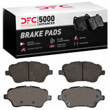 Dynamic Friction 2014-2023 Ford Transit Courier (Mexico) Front 5000 Advanced Ceramic Brake Pads by Dynamic Friction Company 1551-1730-00
