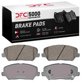 Dynamic Friction 2014-2018 Hyundai Veloster Front 5000 Advanced Ceramic Brake Pads by Dynamic Friction Company 1551-1735-00