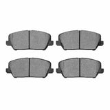 Dynamic Friction 2014-2018 Hyundai Veloster Front 5000 Advanced Ceramic Brake Pads by Dynamic Friction Company 1551-1735-00