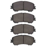 Dynamic Friction 2014-2023 Nissan Qashqai (Canada) Front 5000 Advanced Ceramic Brake Pads by Dynamic Friction Company 1551-1737-00