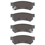 Dynamic Friction 2007-2016 Chevrolet Optra (Mexico) Rear 5000 Advanced Ceramic Brake Pads by Dynamic Friction Company 1551-1739-00