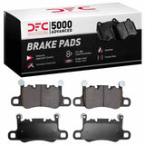 Dynamic Friction 2015-2024 Bentley Continental Rear 5000 Advanced Low Metallic Brake Pads by Dynamic Friction Company 1551-1740-00
