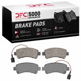Dynamic Friction 2014-2021 Ram ProMaster 3500 Rear 5000 Advanced Semi Metallic Brake Pads by Dynamic Friction Company 1551-1746-00