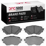 Dynamic Friction 2014-2018 Mazda 3 Front 5000 Advanced Ceramic Brake Pads by Dynamic Friction Company 1551-1759-00