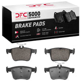 Dynamic Friction 2013-2025 Audi S3 (USA/Canada) Rear 5000 Advanced Ceramic Brake Pads by Dynamic Friction Company 1551-1761-00