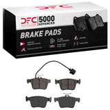 Dynamic Friction 2017-2022 Audi TT Quattro RS Rear 5000 Advanced Ceramic Brake Pads by Dynamic Friction Company 1551-1761-10