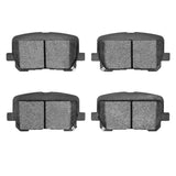 Dynamic Friction 2014-2023 Dodge Charger Rear 5000 Advanced Low Metallic Brake Pads by Dynamic Friction Company 1551-1766-00