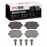 Dynamic Friction 2015-2022 Audi Q3 Rear 5000 Advanced Ceramic Brake Pads and Hardware Kit by Dynamic Friction Company 1551-1779-01