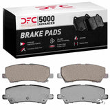 Dynamic Friction 2015-2021 Ford Mustang Rear 5000 Advanced Ceramic Brake Pads by Dynamic Friction Company 1551-1793-00
