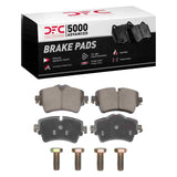 Dynamic Friction 2014-2021 MINI Cooper Clubman Front 5000 Advanced Ceramic Brake Pads and Hardware Kit by Dynamic Friction Company 1551-1801-01