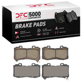 Dynamic Friction 2015-2020 Chevrolet Colorado Front 5000 Advanced Ceramic Brake Pads by Dynamic Friction Company 1551-1802-00