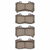Dynamic Friction 2015-2020 Chevrolet Colorado Front 5000 Advanced Ceramic Brake Pads by Dynamic Friction Company 1551-1802-00