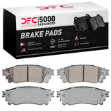 Dynamic Friction 2015-2021 Lexus NX300h Rear 5000 Advanced Ceramic Brake Pads by Dynamic Friction Company 1551-1805-00