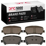 Dynamic Friction 2015-2020 Chevrolet Colorado Rear 5000 Advanced Ceramic Brake Pads by Dynamic Friction Company 1551-1806-00