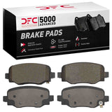 Dynamic Friction 2015-2025 Alfa Romeo Tonale Rear 5000 Advanced Ceramic Brake Pads by Dynamic Friction Company 1551-1809-00