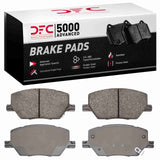Dynamic Friction 2015-2021 Fiat 500X Front 5000 Advanced Ceramic Brake Pads by Dynamic Friction Company 1551-1811-00