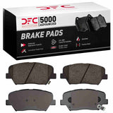 Dynamic Friction 2010-2025 Hyundai Santa Fe Front 5000 Advanced Ceramic Brake Pads by Dynamic Friction Company 1551-1815-00