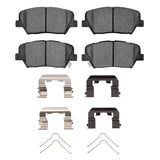 Dynamic Friction 2010-2025 Hyundai Santa Fe Front 5000 Advanced Ceramic Brake Pads and Hardware Kit by Dynamic Friction Company 1551-1815-01