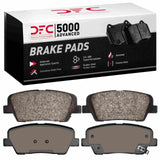 Dynamic Friction 2007-2023 Genesis G80 Rear 5000 Advanced Ceramic Brake Pads by Dynamic Friction Company 1551-1816-00