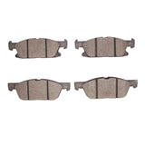 Dynamic Friction 2015-2025 Ford Edge Front 5000 Advanced Ceramic Brake Pads by Dynamic Friction Company 1551-1818-00