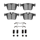 Dynamic Friction 2015-2025 Jaguar E-Pace Rear 5000 Advanced Ceramic Brake Pads and Hardware Kit by Dynamic Friction Company 1551-1821-01