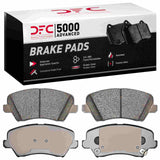 Dynamic Friction 2016-2021 Hyundai Veloster Front 5000 Advanced Ceramic Brake Pads by Dynamic Friction Company 1551-1828-00