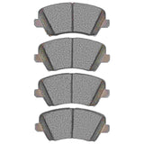 Dynamic Friction 2016-2021 Hyundai Veloster Front 5000 Advanced Ceramic Brake Pads by Dynamic Friction Company 1551-1828-00