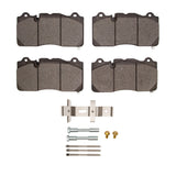 Dynamic Friction 2016-2024 Cadillac CTS Front 5000 Advanced Low Metallic Brake Pads and Hardware Kit by Dynamic Friction Company 1551-1835-01